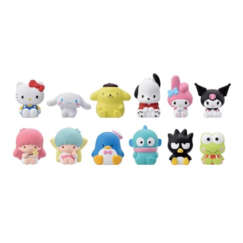 エンスカイ(ENSKY) サンリオキャラクターズ ソフビパペットマスコット BOX商品 約H35~55mm PVC製 送料無料