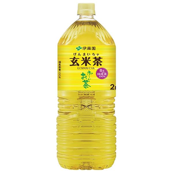 Japanese Tea - 伊藤園 お〜いお茶 玄米茶 2Lペットボトル×6本入 送料無料