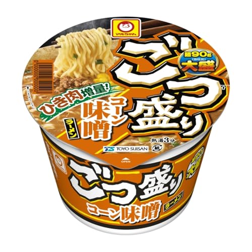 マルちゃん ごつ盛り コーン味噌ラーメン 138g×12個 送料無料