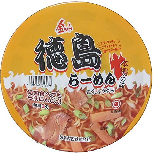 徳島製粉 金ちゃん 徳島ラーメンカップ 102g×12個 送料無料