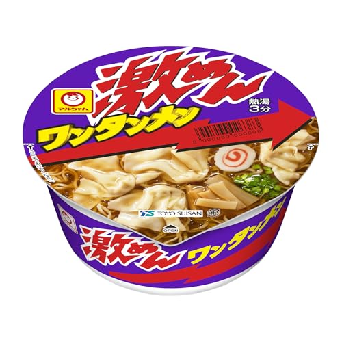 マルちゃん 激めん ワンタンメン 92g ×12個 送料無料