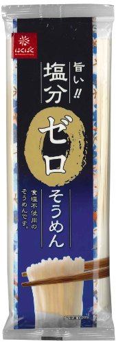 Somen - はくばく 塩分ゼロそうめん 180g×20袋 送料無料