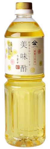 クリア/1.0リットル (x 1)/24037・Size:1.0リットル (x 1)・パッケージ個数:1・内容量:1000ml・商品サイズ(高さ×奥行×幅):270mm×80mm×80mm・原材料:醸造酢(りんごを含む)、砂糖、食塩、こんぶだし、かつおだし商品紹介 野菜本来の美味しさを引き出す美味酢(うます)漬けたり、かけたり、蒸したり・・お料理のバリエーションが膨らみます。 原材料・成分 醸造酢(りんごを含む)、砂糖、食塩、こんぶだし、かつおだし