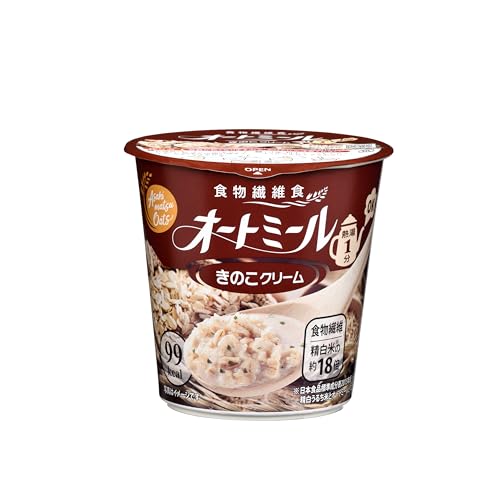 旭松食品 オートミール きのこクリーム 24.2g ×12個 送料無料