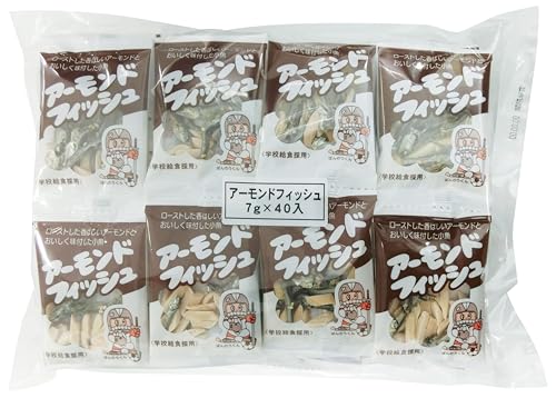 藤沢商事 アーモンドフィッシュ カーネル 7g×40袋 送料無料