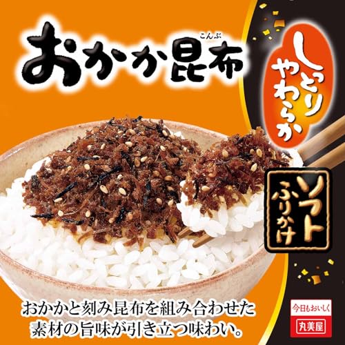 丸美屋食品工業 ソフトふりかけ おかか昆布 28g ×10個 送料無料