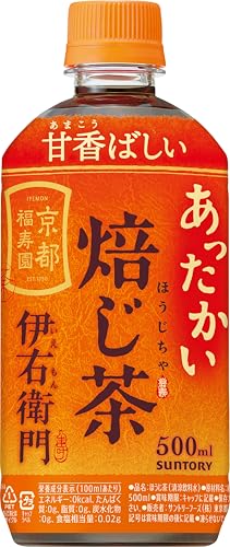樂天商城 - サントリー 伊右衛門 焙じ茶 ホット お茶 500ml×24本 送料無料