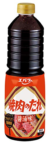 -/1L/-・FlavorName:醤油味Size:1L・パッケージ個数:1・?【様々なお肉料理に大活躍】1968年に発売し、家庭の食卓に焼肉文化を広げたロングセラーの焼肉のタレです。本醸造醤油の旨味とコクのある甘さでお子様から大人まで満足。4つの味で充実なラインナップなのでお料理に合わせて選べます。お肉のたれにはもちろん、野菜炒めなど幅広くご使用いただけます。・?【焼肉のたれ　甘口】本醸造醤油の旨味と、コクのある甘さをベースに、りんごと蜂蜜でまろやかに仕上げた風味豊かな焼肉のたれです。・?【焼肉のたれ　醤油味】本醸造醤油の旨味と、コクのある甘さをベースに、香味野菜をほんのり効かせた風味豊かな焼肉のたれです。・?【焼肉のたれ　辛口】本醸造醤油の旨味と、コクのある甘さをベースに、コチュジャンをピリッと効かせた風味豊かな焼肉のたれです。・?【焼肉のたれ　味噌醤油味】本醸造醤油と3種類の味噌（白味噌・赤味噌・豆味噌）をベースに、「にんにく」・「玉ねぎ」・「白ごま」を加えて、風味豊かな味わいに仕上げました。商品紹介 どんな肉にも幅広くご使用いただける、スタンダートなタイプのたれです。本醸造醤油の旨味と、コクのある甘さをベースに、香味野菜をほんのり効かせた風味豊かな焼肉のたれです。また、漬け込み肉はもちろん、素焼きした肉、野菜、シーフード等につけてもおいしく召しあがれます。 原材料・成分 【原材料】醤油（国内製造）、砂糖、りんごパルプ、食塩、果糖ぶどう糖液糖、りんご、黒蜜、レモン果汁、発酵調味料、白ごま、ごま油、蜂蜜、もろみ、香辛料、にんにく、（一部に小麦・ごま・大豆・りんごを含む）【栄養成分】100g当たりエネルギー（kcal）138、たんぱく質（g）3.8、脂質（g）1.4、炭水化物（g）27.5、食塩相当量（g）7.4【アレルゲン】小麦、ごま、大豆、りんご