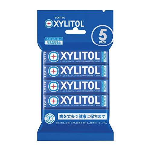 ロッテ キシリトールガム フレッシュミント 5パック 送料無料