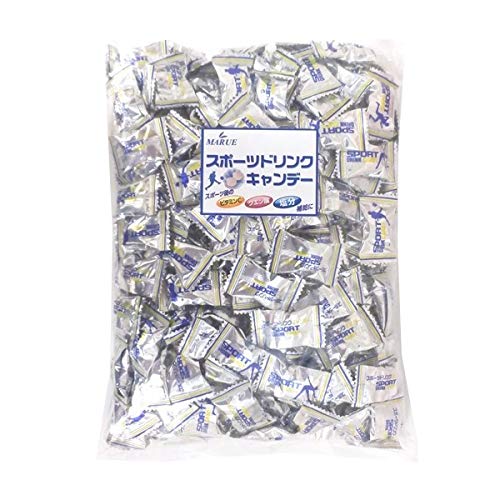 -/1キログラム (x 1)/-・FlavorName:スポーツドリンクキャンディSize:1キログラム (x 1)・パッケージ個数:1・原材料：砂糖（国内製造）、水飴、食塩、ショートニング/ビタミンC、クエン酸、香料、レシチン（大豆由来）・商品サイズ(高さx奥行x幅):37cm×5cm×22.5cm