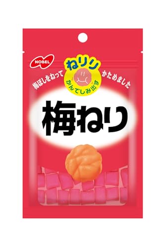ノーベル製菓 ねりり 梅ねり 20g ×6個 送料無料