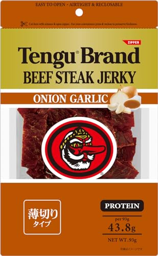 テング ビーフステーキジャーキー オニオンガーリック 送料無料