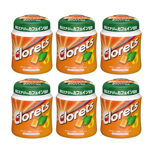 モンデリーズ クロレッツXP エナジードリンクミントボトル 140g×6個 送料無料
