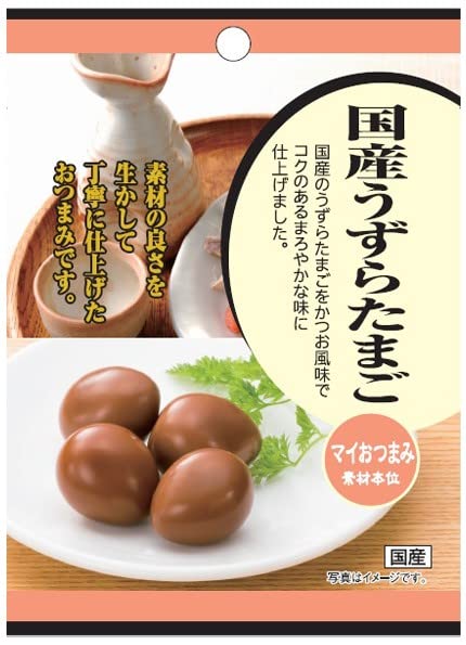 マイおつまみ 国産うずらたまご 4個 ×12個 送料無料