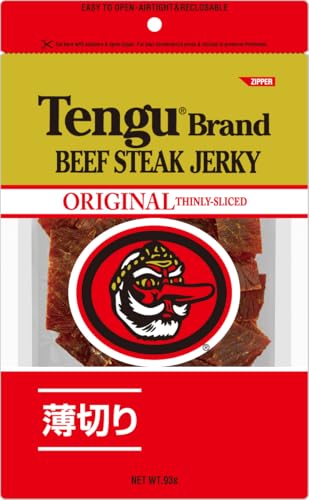 テング ビーフステーキジャーキー レギュラー 薄切りタイプ93g 送料無料