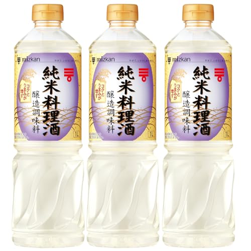 -/1L(×3)/-・FlavorName:純米料理酒Size:1L(×3)・パッケージ個数:3・原材料:米(国産)、米こうじ、食塩・栄養成分:大さじ1杯15ml当たり エネルギー:13kcal、たんぱく質:0.09g、脂質:0g、炭水化物:1.9g、食塩相当量:0.37g商品紹介 お米だけを原料に造り上げた料理専用の純米料理酒(加塩タイプ)です。コクとうまみを与え、普段のお料理をより美味しく仕上げます。 アルコール分は13.5%以上14.5%以下となっており、塩分は2.1%以上2.5%以下となっております。 本品は酒税法上の酒類には含まれません。本品は調味料です。 原材料・成分 米(国産)、米こうじ、食塩