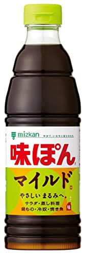 ミツカン 味ぽん マイルド 600ml ×3本 [ ポン酢 ぽん酢 ] 送料無料