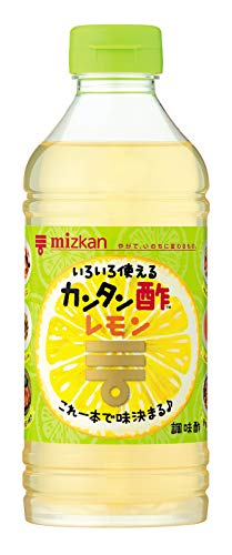 -/500ミリリットル(×4)/-・FlavorName:カンタン酢レモンPatternName:500ml×4本・パッケージ個数:4・原材料:醸造酢、果糖ぶどう糖液糖、食塩、レモン果汁、砂糖、調味料(アミノ酸等)、香料、香辛料、酸味料・商品サイズ(高さx奥行x幅):1.9cm×2.0099999999999998cm×0.72cm商品紹介 レモンのさわやかな香りが楽しめる合せ酢です。砂糖、食塩などを合わせる必要がないので、これ1本で、マリネ、ピクルス、コールスロー、肉料理など、いろいろなお酢メニューが作れます。料理の苦手な方でも簡単においしくお酢料理を作ることができます。洋風メニューにもぴったりです。漬ける場合の目安は、ピクルスで半日、マリネで10分、キャロットラペで30分程度です。 本品15mlあたりに食酢約2.5ml入っています。・原材料・成分 果糖ぶどう糖液糖(国内製造)、醸造酢、食塩、レモン果汁、砂糖、粉末野菜ブイヨン/香料