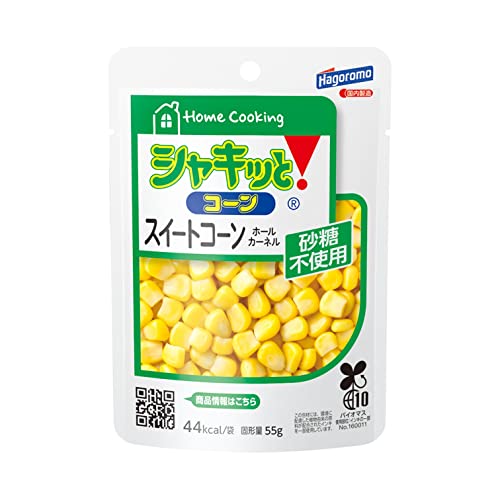 -/55グラム (x 6)/(2392)・FlavorName:シャキッとコーン・パッケージ個数:1・パウチシャキッとした歯ごたえと甘みさわやかで豊かな香りが自慢のスイートコーンです。使いやすく保存に便利なスタンディングパウチを採用しました。使い切りサイズなので便利です。スープやサラダはもちろん、パンやオムレツに入れたり、ラーメンやそうめんのトッピングとしてもアイデア次第で幅広くお使いいただけます。