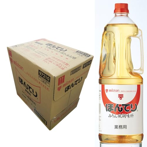 PatternName:ほんてり1.8L×6本・原材料：水あめ(国内製造)、米および米こうじの醸造調味料、醸造酢／酸味料・商品サイズ(高さx奥行x幅):32.5cm×10.7cm×10.7cm・100ml当たり エネルギー：279kcal、たんぱく質：0g、脂質：0g、炭水化物：69.9g、食塩相当量：0.058g・美しいてりと上品な甘みが特長の みりん風調味料 ( みりん )です。どんなお料理の味わいも見事にひきたてます。商品紹介 美しい照り（てり）と、上品な甘みが特長の「みりん風調味料」です。和食・洋食・中華などにとらわれることなく、どんなお料理の味わいも見事に引き立てます。また下味調理などにもご活用いただけます。※本品は業務用商品ですが、業務用としてもご家庭でもどちらでもお使いいただけます。 原材料・成分 水あめ(国内製造)、米および米こうじの醸造調味料、醸造酢／酸味料