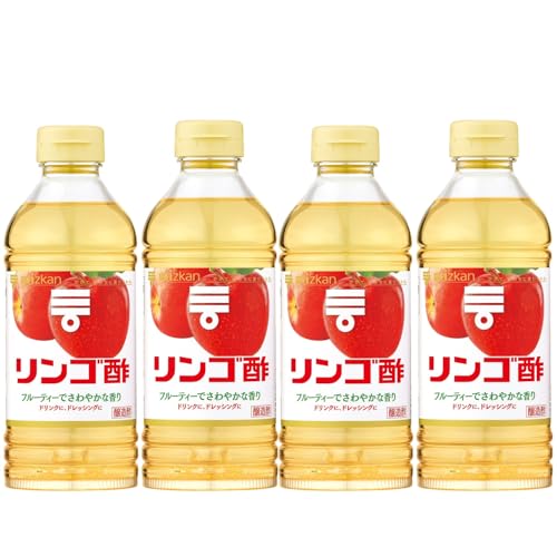 ミツカン リンゴ酢 500ml×4本 送料無料