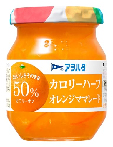 -/-/35195・FlavorName:オレンジママレード・パッケージ個数:4・原材料:かんきつ類(夏みかん、ネーブルオレンジ、オレンジ、冬だいだい)、還元麦芽糖水あめ、エリスリトール/ゲル化剤(ペクチン)、酸味料、甘味料(アセスルファムカリウム、ステビア)・商品サイズ(高さx奥行x幅):7.9cm×24cm×6cm商品紹介 【おいしさそのまま。 カロリー50%オフ】 「アヲハタ 55ジャム」のおいしさそのままに、カロリー50%オフ。 柑橘の酸味とほろ苦さをいかし、さわやかに仕上げました。 糖度42度。大さじ約1杯(20g)当たり エネルギー15kcal。 55ジャムにも採用した「ファインフルーティ製法(フルーツを大切に優しく加工する技術)」を導入し、フルーツのフレッシュな香りが感じられるすっきりとした後味に仕上げました。 毎日飽きずに食べ続けられるジャムです。 (食品成分表2015オレンジマーマレード(低糖度)との比較) 原材料・成分 かんきつ類(夏みかん、ネーブルオレンジ、オレンジ、冬だいだい)、還元麦芽糖水あめ、エリスリトール/ゲル化剤(ペクチン)、酸味料、甘味料(アセスルファムカリウム、ステビア)