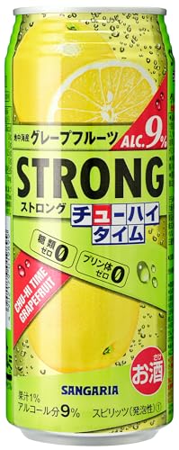 -/490mlx24本/-・FlavorName:グレープフルーツSize:490mlx24本・パッケージ個数:1・原材料:グレープフルーツ果汁、グレープフルーツエキス、ウォッカ ／ 炭酸、酸味料、香料、甘味料(ステビア)、ビタミンC・アルコール度数: 9%・アルコール9％、糖類ゼロできれのあるチューハイグレープフルーツ商品紹介 「糖類ゼロ」「プリン体ゼロ」「着色料ゼロ」3つのゼロが特長のストロングチューハイです。 アルコール分9%の力強い飲みごたえはそのままに、 甘みをおさえることで、より爽快感のある味わいに仕上げました。また、果汁の産地にもこだわり、地中海産グレープフルーツ果汁を使用しております。・原材料・成分 グレープフルーツ果汁、グレープフルーツエキス、ウォッカ ／ 炭酸、酸味料、香料、甘味料(ステビア)、ビタミンC