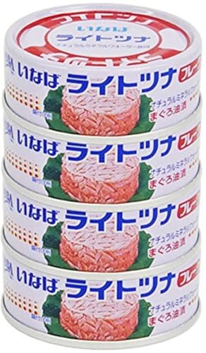 -/4缶/-・PatternName:ライトツナフレークSize:4缶・パッケージ個数:1・原材料:きはだまぐろ、大豆油、ナチュラルミネラルウォーター、食塩、野菜エキス、調味料(アミノ酸等)・商品サイズ(高さx奥行x幅):28mmx76mmx76mm・鮮度にこだわったきはだまぐろ原料を油漬のフレークにしました。・サラダ・パスタ・炒め物等お料理の相性が良い素材です。・かつお原料のツナフレークに比して、あっさりした味わいが特徴になります。商品紹介 鮮度にこだわったきはだまぐろ原料を油漬のフレークにしました。ナチュラルミネラルウォーターを使用。調味を工夫し、まぐろのおいしさを引き立てました。サラダ・パスタ・炒め物等お料理の相性が良い万能素材です。かつお原料のツナフレークに比べて、あっさりした味わいが特徴になります。・原材料・成分 きはだまぐろ、大豆油、ナチュラルミネラルウォーター、食塩、野菜エキス、調味料(アミノ酸等)