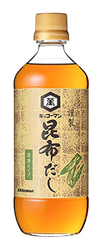 キッコーマン食品 昆布だし 清澄 500ml 送料無料