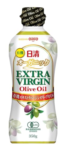 日清オイリオ 日清オーガニックエキストラバージンオリーブオイル PET 350g 送料無料