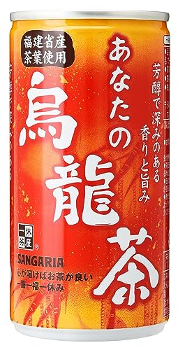 サンガリア あなたの烏龍茶 185g×30本 送料無料