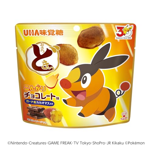 EasyLifeShopのUHA味覚糖 おさつどきっポケモン こんがりチョコレート味 SP 37g×6袋 送料無料｜アングル3