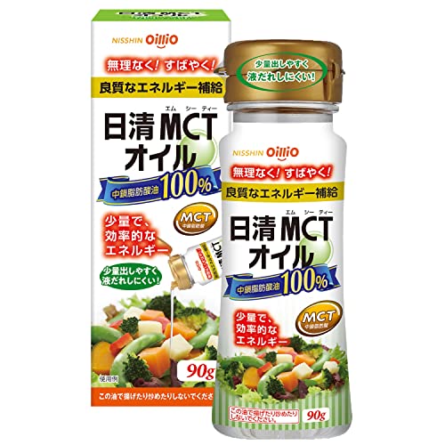 -/90g×1個/-・FlavorName:90gSize:90g×1個・パッケージ個数:1・90グラム商品紹介 ●中鎖脂肪酸油100％のオイルです●毎日の食事に加えるだけで、効率よくエネルギーを摂取できます●食べ物や飲み物に加えてお召し上がりください。 原材料・成分 中鎖脂肪酸油