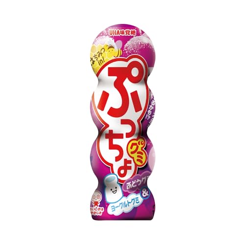 -/-/49433050・パッケージ個数:1・グミ商品紹介 口の中でコロコロ転がるぷちぷちぷるぷる食感の小粒グミ。人気の高いぶどう味と、まろやかなヨーグルト味のアソート。 原材料・成分 水飴（国内製造）、砂糖、果糖ぶどう糖液糖、ゼラチン、濃縮果汁（ぶどう、りんご）、殺菌乳酸菌飲料、はちみつ、澱粉、乳酸菌乾燥粉末(殺菌)/酸味料、ゲル化剤（ペクチン）、香料、光沢剤、着色料（カロチノイド）、乳化剤、（一部に乳成分・りんご・ゼラチンを含む）