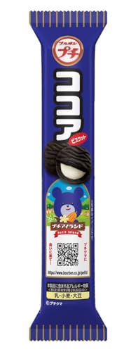 -/Pack of 1/-・Size:Pack of 1・原材料:小麦粉（国内製造）、砂糖、ショートニング、ココアパウダー、小麦全粒粉、乳糖、異性化液糖、ホエイパウダー（乳成分を含む）、食塩、デキストリン/膨張剤、乳化剤（大豆由来）、香料・商品サイズ(高さx奥行x幅):20.3cm×13cm×9.2cm商品紹介 ほろ苦いココアビスケットで、すっきりした甘さのバニラクリームをサンドしました。ちょうどいいお値段でちょうどいいサイズのお菓子。お酒のおつまみや休憩中のちょっとしたおやつ、持ち運びにも最適なプチシリーズです。全部で24種類！いろいろなプチシリーズをご賞味ください。 原材料・成分 原材料:小麦粉（国内製造）、砂糖、ショートニング、ココアパウダー、小麦全粒粉、乳糖、異性化液糖、ホエイパウダー（乳成分を含む）、食塩、デキストリン/膨張剤、乳化剤（大豆由来）、香料