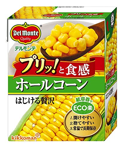 原材料：スイートコーン（タイ）（遺伝子組換えでない）、砂糖、食塩・商品サイズ：(高さx奥行x幅):10.8cm×25.2cm×17.6cm商品紹介 皮がプリッとしていて、はじけるような食感が楽しめるホールコーンです。ツヤのある鮮やかな黄色が、炒め物やサラダを彩り豊に仕上げます。使い勝手がよく、地球に優しい紙容器です。軽くて手で簡単に開けられ、家庭での保管場所も取りません。12個入りケースでのお届けとなります。 原材料・成分 スイートコーン（タイ）（遺伝子組換えでない）、砂糖、食