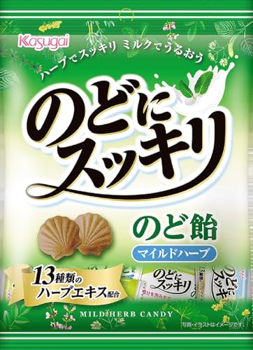 春日井製菓 Vのどにスッキリ マイルドハーブ 81g×12袋 送料無料