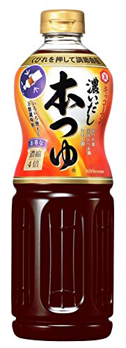 -/1リットル (x 12)/-・パッケージ個数:12・内容量:1L×12本・カロリー:15mlあたり18Kcal・原材料:しょうゆ(本醸造)(脱脂加工大豆、大豆、小麦を含む)、ぶどう糖果糖液糖、砂糖、食塩、節(かつお、いわし、そうだかつお)、エキス(かつお節、昆布)、小麦発酵調味液、みりん、調味料(アミノ酸等)、アルコール・商品サイズ(高さx奥行x幅):289mm×258mm×342mm商品紹介 押し出し式のボトルで使いやすさが向上しました。濃縮も3倍から4倍に変更し、万能調味料としての機能を強化し、より濃厚は味わいに。だし抽出前の削り節を蒸らして香りを出す「だし香り抽出製法」を確立し、より豊かな香り立ちを実現。くびれ部分を押すと出る「押し出し式ボトル」は、量の調整がしやすく、つけ・かけや炒め物メニューに手軽に使えます。・原材料・成分 原材料:しょうゆ(本醸造)(脱脂加工大豆、大豆、小麦を含む)、ぶどう糖果糖液糖、砂糖、食塩、節(かつお、いわし、そうだかつお)、エキス(かつお節、昆布)、小麦発酵調味液、みりん、調味料(アミノ酸等)、アルコール