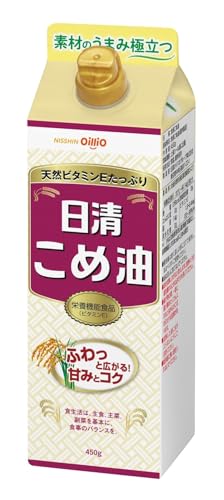 原材料：食用こめ油（国内製造）・商品サイズ(高さx奥行x幅):19.6cm×18cm×6cm商品紹介 こめ由来の芳醇なおいしさで、素材のうまみが際立ちます。厳選された米の胚芽から丁寧に搾った植物油です。豊富なビタミンEと抗酸化成分で体に優しく、炒め物や揚げ物に最適です。抗酸化成分・天然ビタミンE含有の栄養機能食品です。米由来のナチュラルな油で、軽い風味と高温耐性が特徴です。オレイン酸が多く含まれ、コレステロールの気になる方にも安心して使える健康的な食用油です。 原材料・成分 食用こめ油（国内製造）