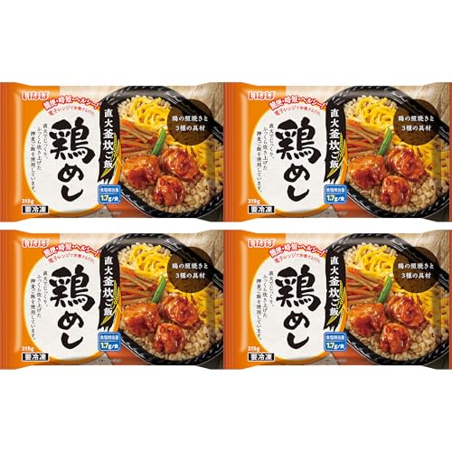 白/-/-・彩りの良い鶏の照り焼き弁当です。・原材料：鶏肉(ブラジル)、米(国産)、押麦(国産)、野菜(ごぼう、いんげん、人参)、錦糸玉子、しょうゆ、発酵調味料、砂糖、植物油脂、風味調味料、調味酢、食塩、調味エキス、たん白加水分解物、唐辛子／調味料(アミノ酸等)、pH調整剤、加工デンプン、グリシン、増粘剤(加工デンプン、増粘多糖類)、着色料(カラメル、カロチノイド)、(一部に小麦・卵・大豆・鶏肉を含む)商品紹介 押し麦入りでヘルシー！ 直火釜炊きご飯と鶏の照り焼きの冷凍お弁当です。 1食あたりの食塩相当量1.7gで、塩分が気になる方にも美味しくお召し上がりいただけます。 原材料・成分 鶏肉(ブラジル)、米(国産)、押麦(国産)、野菜(ごぼう、いんげん、人参)、錦糸玉子、しょうゆ、発酵調味料、砂糖、植物油脂、風味調味料、調味酢、食塩、調味エキス、たん白加水分解物、唐辛子／調味料(アミノ酸等)、pH調整剤、加工デンプン、グリシン、増粘剤(加工デンプン、増粘多糖類)、着色料(カラメル、カロチノイド)、(一部に小麦・卵・大豆・鶏肉を含む)