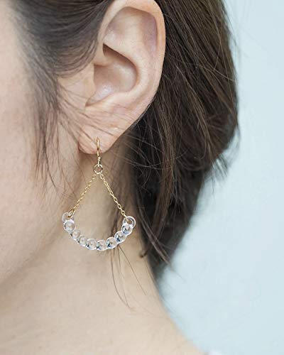 EasyLifeShopのハリオ Water Drops ピアス アール HAW-R-002 送料無料｜アングル2