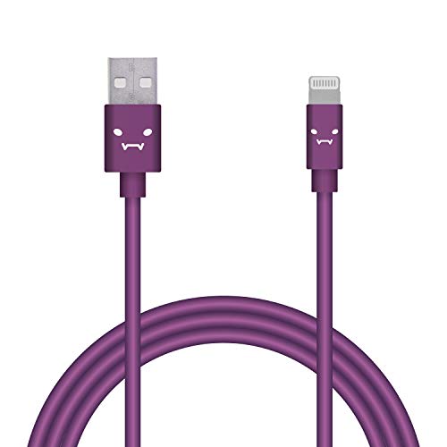 1)ケーブル単体パープル/1.2m/MPA-FUAL12CPU・パッケージ個数:1・iPhoneやiPod、iPadなどのLightning搭載機器とパソコンを接続し、充電・データ転送が可能な高耐久Lightningケーブルです。※iPadはパソコンからは充電できません。・Apple社製品に対応したUSBポート付きの充電器との接続で、家庭用コンセントから充電可能です。・コネクター部分に色別の表情がついており、ユニークにケーブルを彩ります。・最大12W(5V/2.4A)の電流で接続機器の充電が可能です。 ※ご使用になるパソコンなどの性能によって、供給される電流値が異なります。USB Power Delivery非対応です。・サビなどに強く、信号劣化を抑える金メッキピンを採用しています【 仕様 】 ■ コネクタ形状1:Lightning(オス) ■ コネクタ形状2:USB-A(オス) ■ 長さ:1.2m ※コネクター含まず ■ 使用目的・用途:USB-A端子を持つパソコン及び充電器とLightningコネクターを搭載したiPhone iPad iPodを接続し、充電・データ転送が可能です。※iPadはパソコンからは充電出来ません。 ■ 対応機種(iPhone):iPhone 13 Pro Max iPhone 13 Pro iPhone 13 iPhone 13 mini iPhone 12 Pro Max iPhone 12 Pro iPhone 12 iPhone 12 mini ■ 対応機種(iPhone):iPhone SE(2nd generation) iPhone 11 Pro Max iPhone 11 Pro iPhone 11 iPhone XS Max iPhone XS iPhone XR iPhone X iPhone 8 Plus iPhone 8 iPhone 7 Plus iPhone 7 iPhone SE iPhone 6s Plus iPhone 6s iPhone6 Plus iPhone 6 iPhone 5s ■ 対応機種(iPad):iPad Pro 10.5-inch iPad Pro 12.9-inch (2nd generation) iPad Pro 9.7-inch iPad Pro 12.9-inch (1st generation) iPad Air (3rd generation) iPad Air 2 iPad Air ■ 対応機種(iPad):iPad mini (5th generation) iPad mini 4 iPad mini 3 iPad mini 2 iPad (9th generation) iPad (8th generation) iPad (7th generation) iPad (6th generation) iPad (5th generation) ■ 対応機種(iPod):iPod touch(7th generation) iPod touch(6th generation) ■ 対応機種(その他):AirPods(第1世代)、AirPods(第2世代)、AirPods(第3世代)、AirPods Pro、AirPods Max ■ パッケージ:袋+ステッカー ■ カラー:パーブル ■ 期間:1年 【 説明 】 ■ iPhoneやiPod、iPadなどのLightning搭載機器とパソコンを接続し、充電・データ転送が可能な高耐久Lightningケーブルです。※iPadはパソコンからは充電できません。 ■ Apple社製品に対応したUSBポート付きの充電器との接続で、家庭用コンセントから充電可能です。 ■ コネクター部分に色別の表情がついており、ユニークにケーブルを彩ります。 ■ 最大12W(5V/2.4A)の電流で接続機器の充電が可能です。 ※ご使用になるパソコンなどの性能によって、供給される電流値が異なります。USB Power Delivery非対応です。 ■ サビなどに強く、信号劣化を抑える金メッキピンを採用しています ■ Appleの正規ライセンス「Made for iPhone/iPad/iPod」を取得した安心して使用できる製品です。 安定したデータ通信が可能で、iOSを最新版にアップデートしても引き続き使用できます。 ■ ゴミの少ない簡易パッケージです ※ スリムタイプコネクター[9.5×5.6(mm)]を採用しておりますが、万が一ケースなどが干渉し、挿入しにくい場合は、ケースなどを外してご使用ください。 ■ EUの「RoHS指令(電気・電子機器に対する特定有害物質の使用制限)」に準拠(10物質)した、環境にやさしい製品です。 【商品に関するお問い合わせ】 エレコム総合インフォメーションセンター TEL. 0570-084-465 FAX. 0570-050-012 受付時間 / 10:00~19:00 年中無休