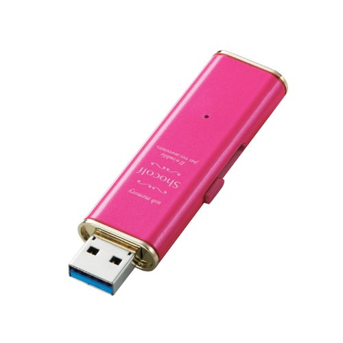 16GBディープピンクディープピンク/16GB/MF-XWU316GPND・Size:16GBColor:ディープピンク・パッケージ個数:1・対応機種:Windows 10/8.1/8/Windows 7(SP1含む)/Vista(SP1、SP2)/XP(SP3)が動作するWindowsパソコン、およびMac OS X 10.6/10.7/10.8/10.9/10.10/10.11 が動作するMacintosh・セキュリティ機能:PASS[パスワード自動認証機能付セキュリティソフト]・セキュリティ機能:PASS×AES[パスワード自動認証機能付暗号化セキュリティソフト]・電源:USBバスパワー・期間:1年■甘すぎない上品なかわいらしさを演出するUSBメモリ“Shocolf(ショコルフ)です。 ■USB3.0対応で、最大60MB/sの高速データ転送を実現します。 ■大容量データ、大量のデータでも高速データ転送でストレスなく使用可能です。 ■USB2.0への下位互換が可能で、USB2.0対応のパソコン・機器でもそのまま接続可能です。 ■USB コネクタ部分はキャップレスのスライド方式を採用しています。 ■エレコムWebサイトからダウンロードすることで、パスワード自動認証機能付暗号化セキュリティソフト「PASS(Password Authentication Security System)×AES」あるいは「「PASS(Password Authentication Security System)」のみを使用可能です。 ■「PASS(Password Authentication Security System)」使用時は、あらかじめ登録したパソコン(最大3台)では、USBメモリへのアクセスに必要なパスワード入力が不要で、未登録のパソコンに接続したときは、パスワード入力を要求し、盗難や紛失時のデータ漏えいを防止します。 ■「PASS(Password Authentication Security System))×AES」使用時は、保存されたデータは、信頼性の高い強固な暗号化方式「AES256bit」で暗号化されるので、万一の紛失や盗難でも大切なデータの情報流出を防止します。 ■お好みのストラップを装着できるストラップホールを装備しています。※本製品にストラップは付属していません。 ■Macintoshにも対応しており、WindowsパソコンとMacintoshパソコン間でのデータのやり取りが可能です。 ■Windowsのユーザー権限でも使用可能なので、企業での導入にもお勧めです。 ■期間を「1年間」としていますので、安心してご利用いただけます。