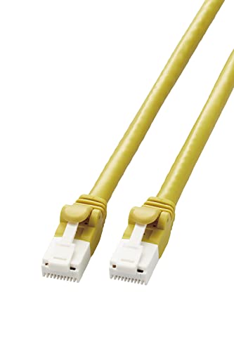 エレコム LANケーブル cat6A 1m ツメが折れない 爪折れ防止コネクタ EU RoHS指令準拠 簡易パッケージ仕様 イエロー L 送料無料