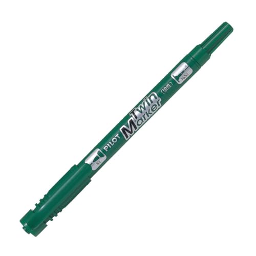 グリーン/-/MEF120EU10G・パッケージ個数:1・【仕様】細字＆極細の油性ツインマーカー・【軸・大キャップ】リサイクル樹脂 【小キャップ】樹脂・【インキ】コイピタインキ（油性染料）／グリーン・【サイズ】最大径φ11.6×全長138mm／本・【入数】10本色鮮やかな全12色のツインタイプ（細字＆極細）の油性マーカー。 クラフトテープにもしっかり書ける。 ポリ袋に書いても落ちにくい。 マスキングテープにもしっかり書ける。※マスキングテープの種類によっては書けない場合があります。