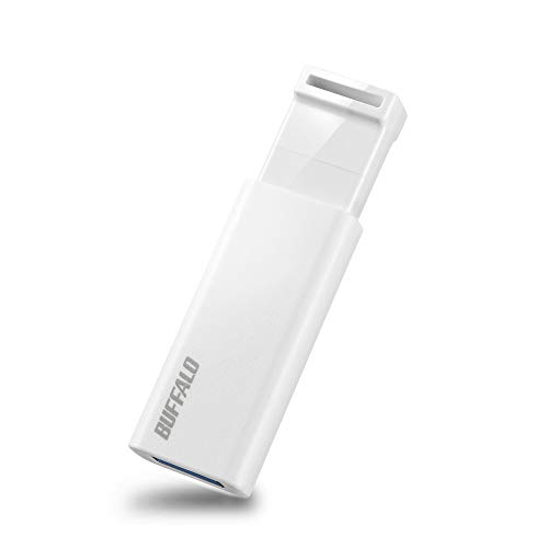 バッファロー USBメモリ 32GB ノックスライド式 USB3.2Gen1 RUF3-KS32GA-WH/N 送料無料