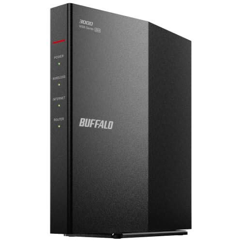 バッファロー Wi-Fi 6 ルーター 2401+573Mbps EasyMesh WSR-3000AX4L/N 送料無料