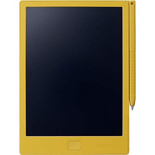 イエロー/-/BB-14キイ・Color:イエロー・パッケージ個数:1・画面サイズ：6インチLCD[124(H)×93(W)mm]/寸法：約148(H)×105(W)×5.5(D)mm/※スタイラス除く/質量：約75g/消去回数：約3万回/電池：CR2016コイン型リチウム電池×1個(交換可能)/同梱品：スタイラス、取扱説明書(書付)スイスイ書いてパッと消せる。軽くて、薄い、A6手帳サイズの電子メモパッド