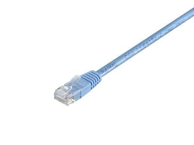 ブルー/-/BL6N30BL・パッケージ個数:1・●cat6LANケーブル3mブルー●ツイストペアケーブル採用 ●干渉ノイズや伝送信号のもれを防ぐ十字介在入り ●Gigaネットワークに最適なカテゴリー6適合です。