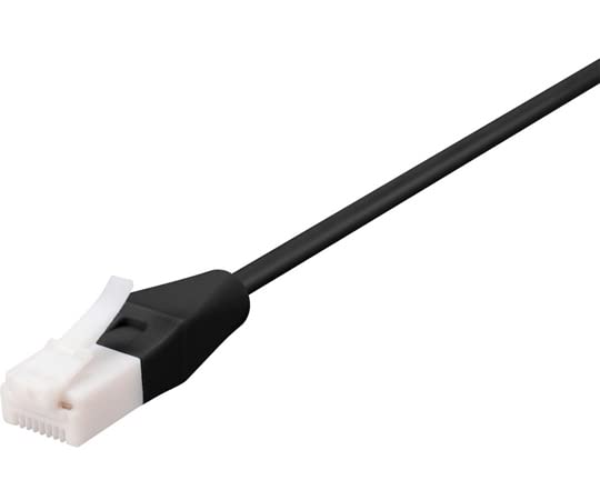 ブラック/-/BL5ETNY50BK・パッケージ個数:1・BUFFALO 　ツメ折れないCat5e　LANケーブル　やわらか　5m　ブラック BL5ETNY50BK●ツメのおれないCat5e対応LANケーブルです。●やわらかいケーブルです。